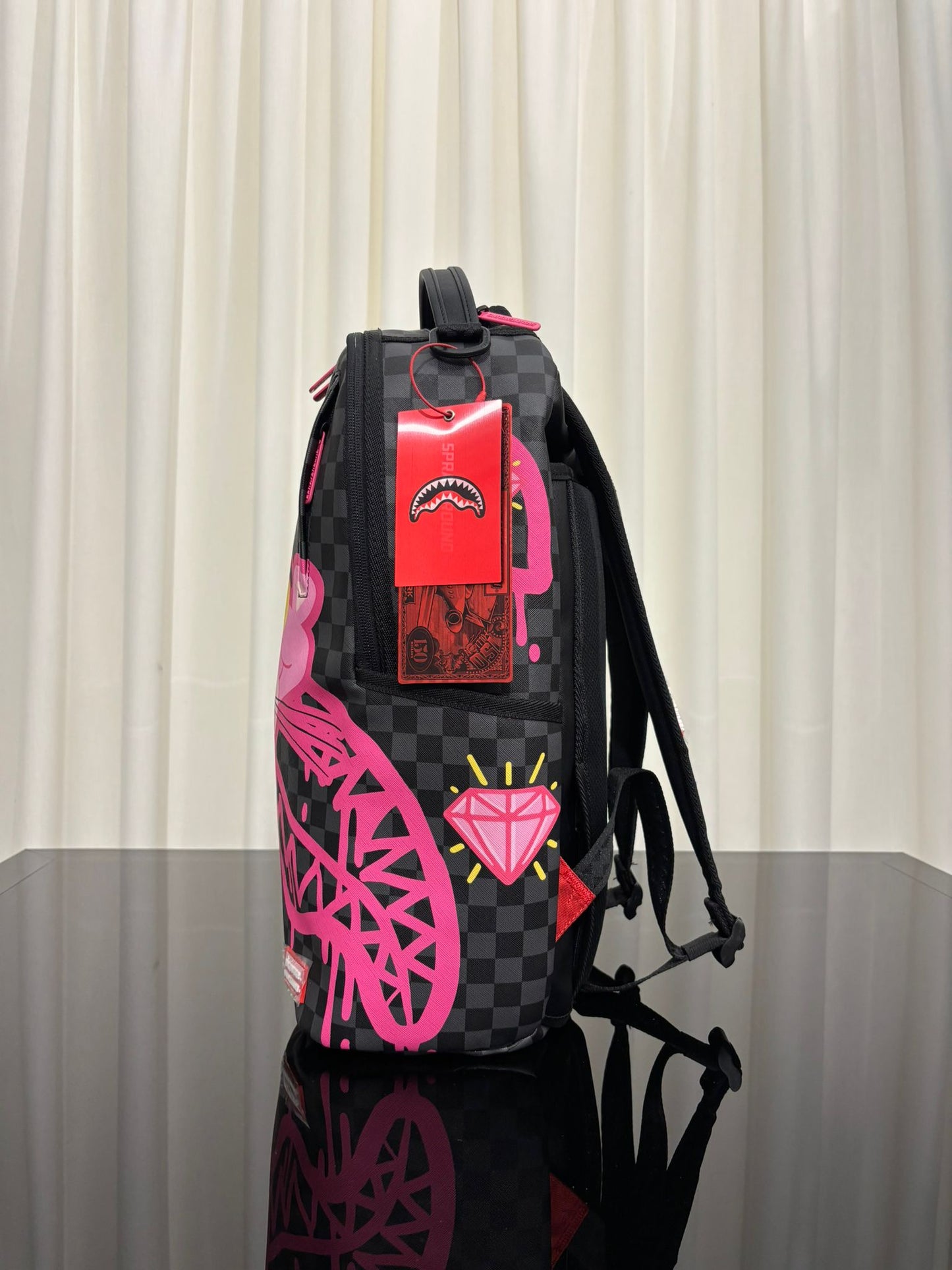 PINK PANTHER DRIPPY DIAMONDS DLXSV BACKPACK