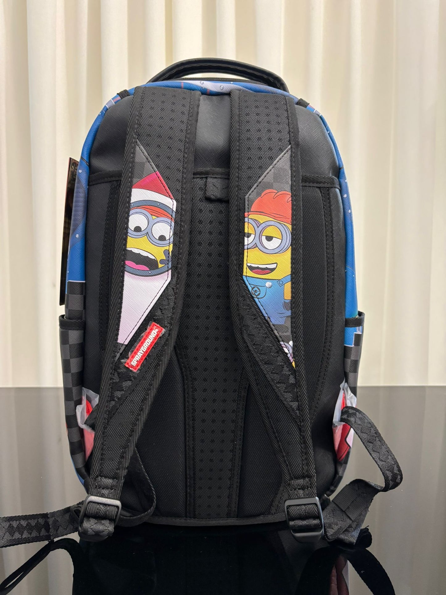 MINION AND SPRAYGROUND SIGN BACKPACK