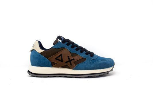 SNEAKER JAKI 2.0 BICOLOR IN SUEDE E NYLON