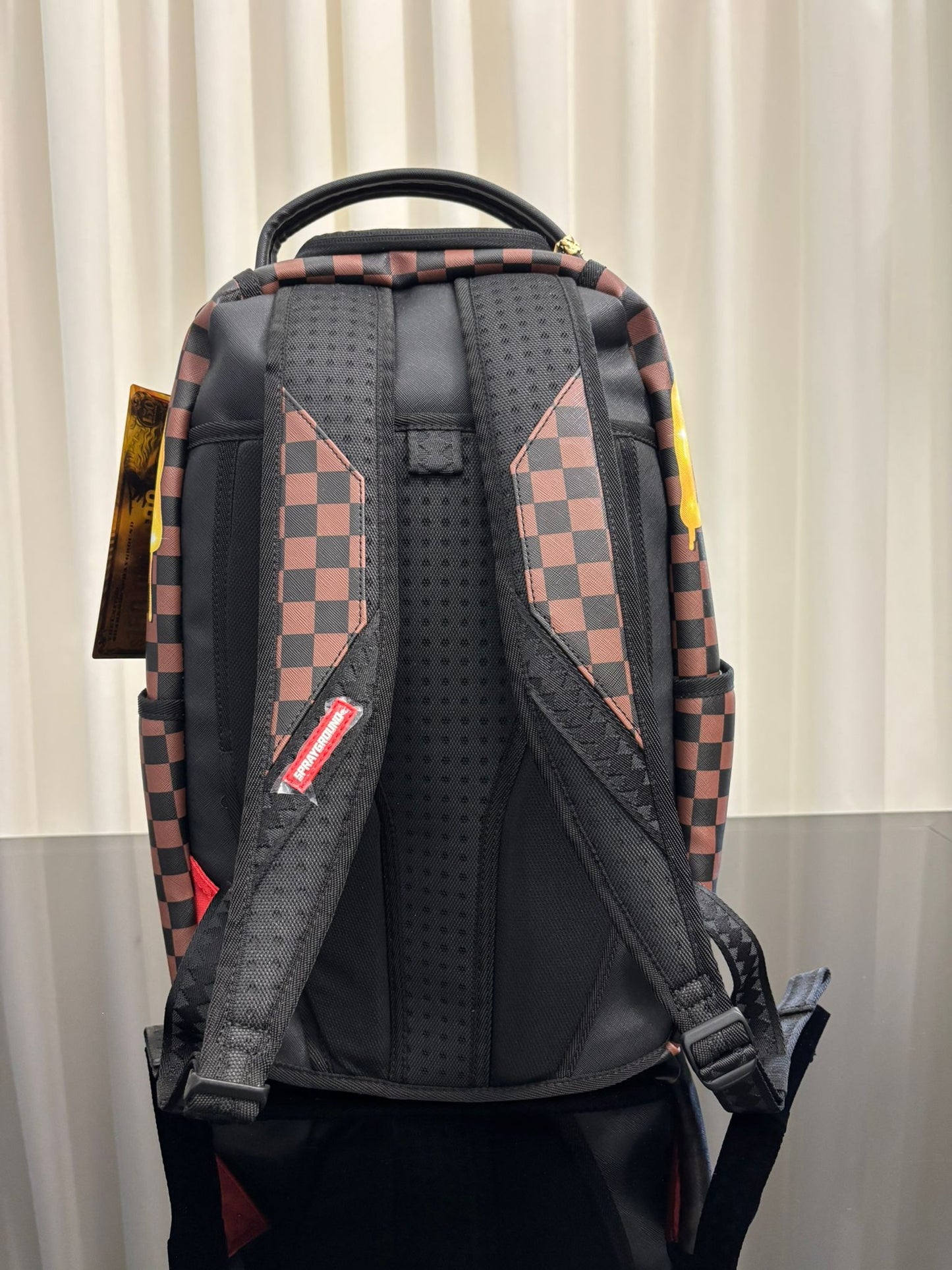 RICHIE RICH GOLD SHARKMOUTH DLXSV BACKPACK SPRAYGROUND