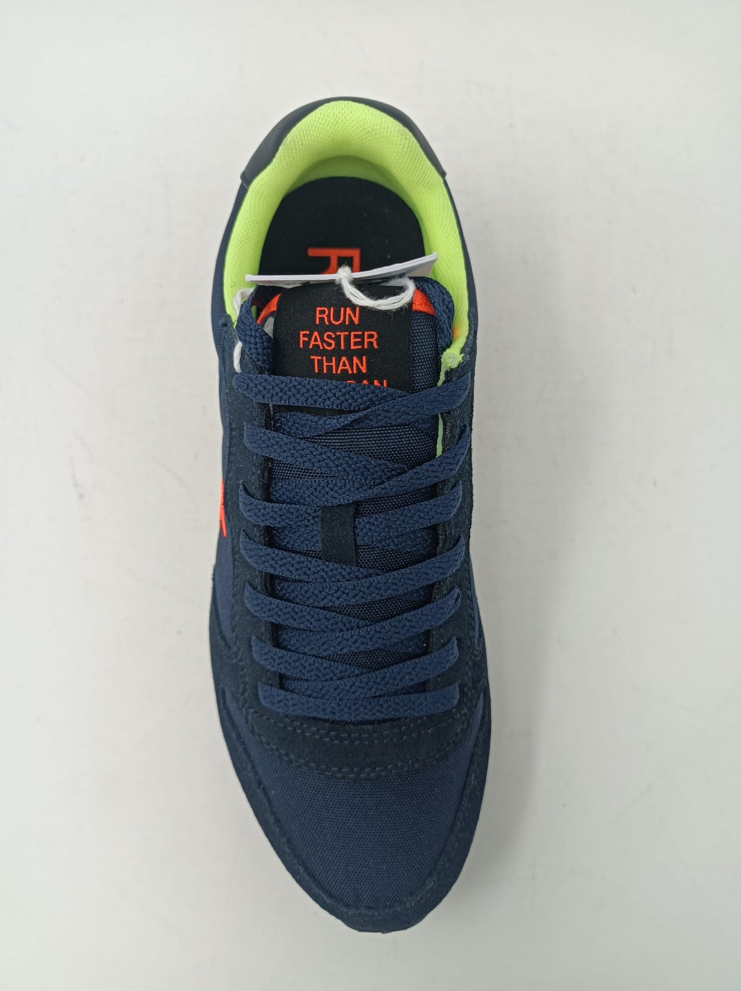 Sneaker SUN68 Tom con logo fluo