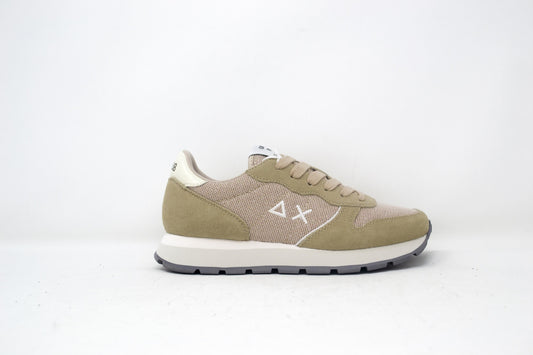 SNEAKER ALLY GLITTER IN SUEDE E LUREX