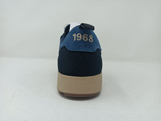 Sneaker SUN68 Genius Solid in nylon e suede