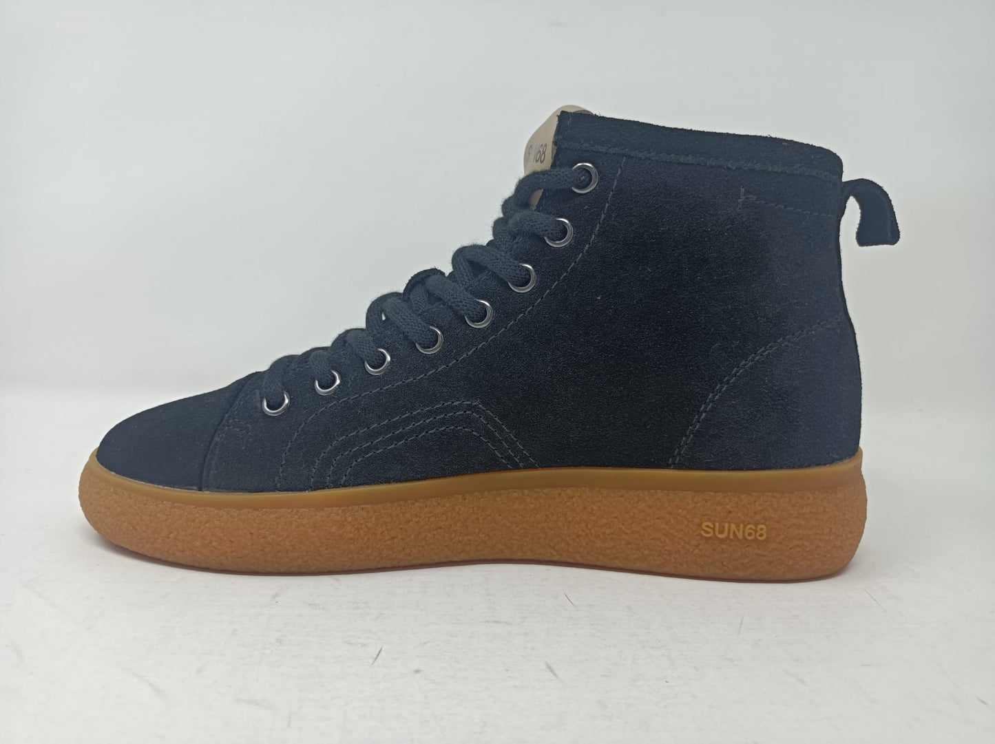 Sneaker SUN68 Luis Mid in suede