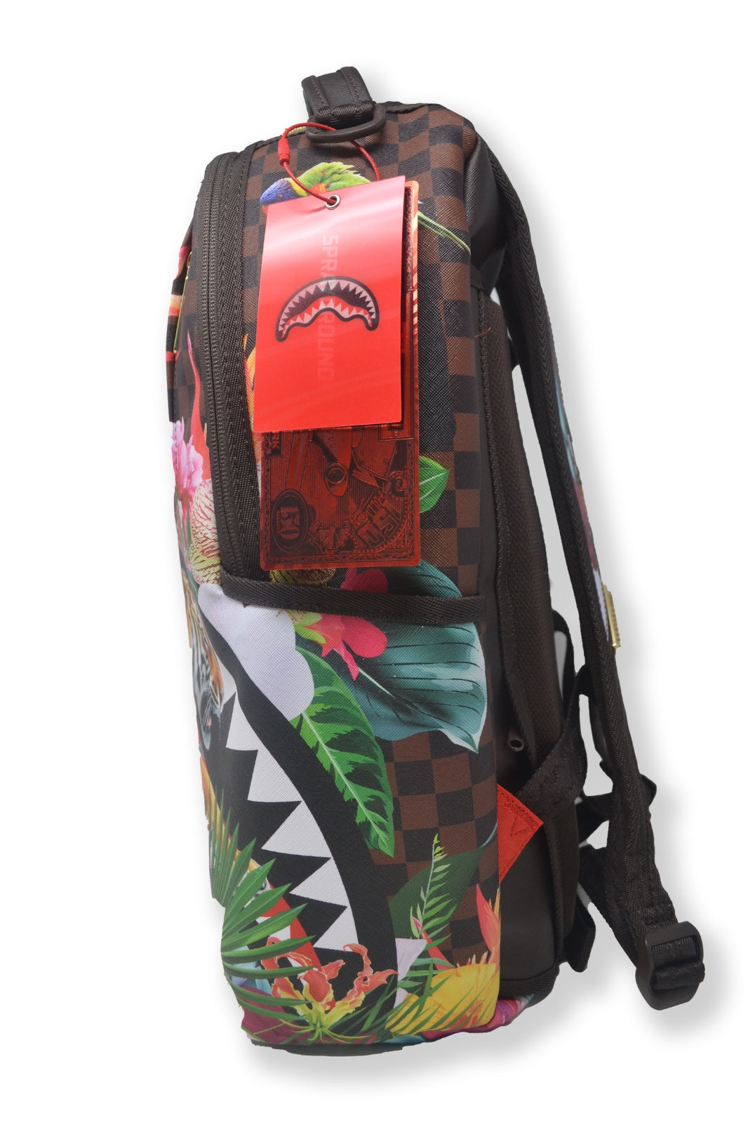 FLOWERING JUNGLE SHARK 2 BACKPACK